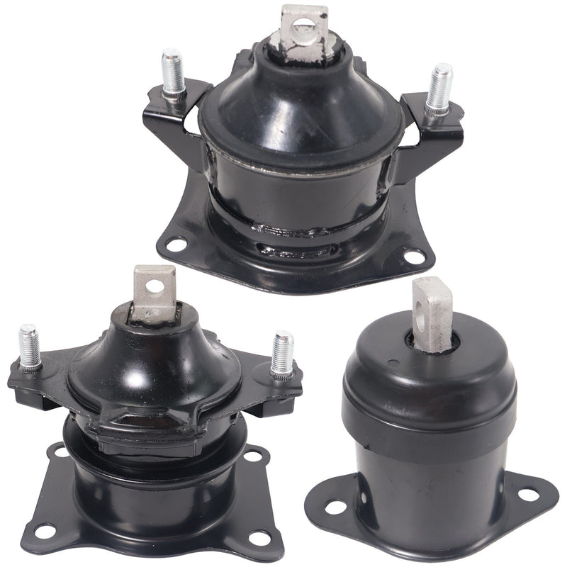 DURAFORCE Set of 3 Engine Motor Mounts Set for 03-07 Honda Accord Acura TSX 2.4L