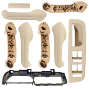 DURAFORCE 1 Set Window Switch Panel Bezel Door Handle Trim Beige for VW 1J0867171A Beige