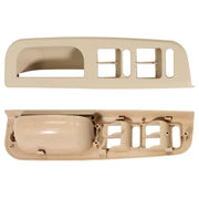 DURAFORCE 1 Set Window Switch Panel Bezel Door Handle Trim Beige for VW 1J0867171A Beige