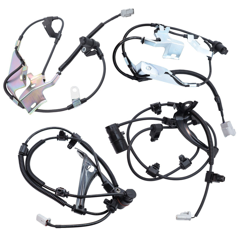 DURAFORCE Set 4 ABS Wheel Speed Sensor Left&Right Front Rear For 98-07 Toyota Land Cruiser