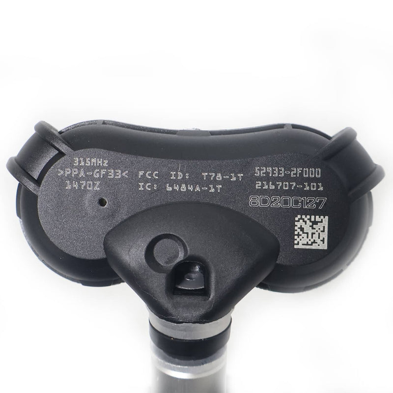 DURAFORCE Set of 4 TPMS Tire Pressure Sensor 52933-2F000 For Hyundai Kia ACURA RLX TL ZDX