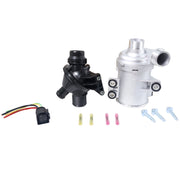 DURAFORCE Electric Water Pump W/Thermostat/Connector Plug For BMW F35 F87 228i 420i 2.0L