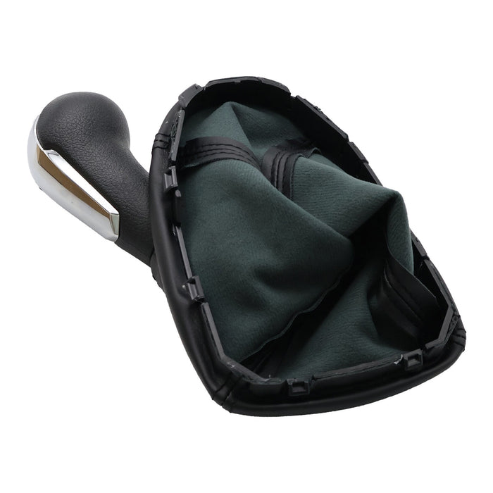 DURAFORCE 1x Gear Shift Knob 5 Speed With Boot Chrome For 11-16 Chevrolet Spark 1.2L