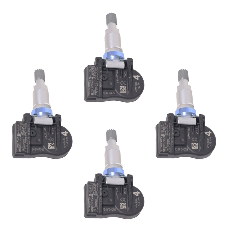DURAFORCE 40700-3VU0A 4x Tire Pressure Sensor TPMS 433MHz For Nissan Rogue Altima Infiniti