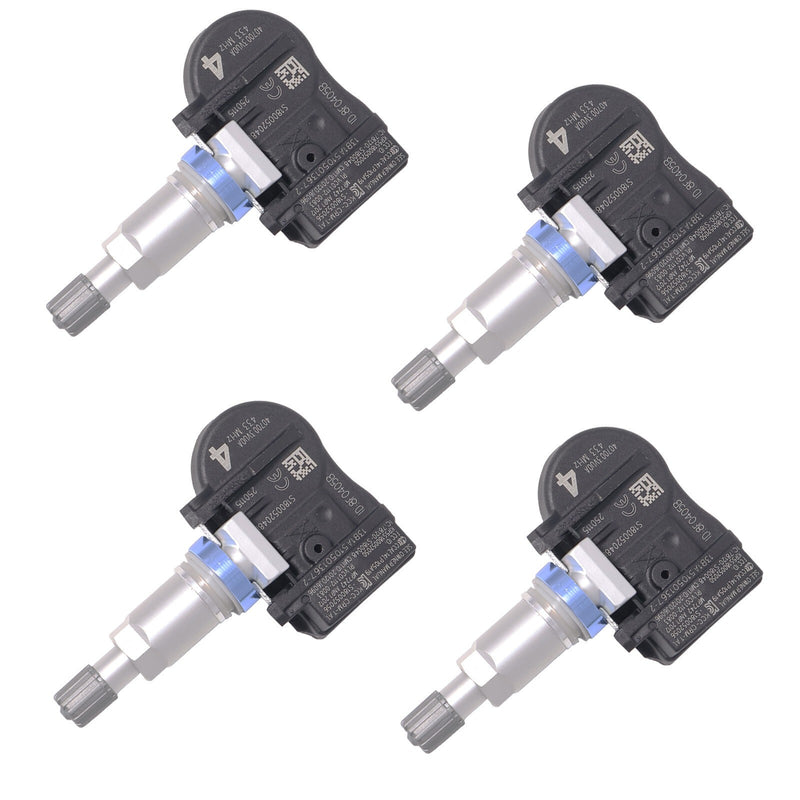 DURAFORCE 40700-3VU0A 4x Tire Pressure Sensor TPMS 433MHz For Nissan Rogue Altima Infiniti