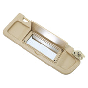 DURAFORCE Beige Sun Visor W/Hook Clips Pair For 2006-2011 Honda Civic Left & Right