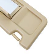 DURAFORCE Beige Sun Visor W/Hook Clips Pair For 2006-2011 Honda Civic Left & Right