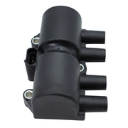 DURAFORCE Ignition Coil + 4 Spark Plug + 4 Wires For Chevy Aveo Pontiac Wave Suzuki UF503