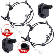 DURAFORCE Set of 4 ABS Speed Sensor Front- Rear Left & Right Fits: xD 2008 Yaris 2006-2011