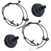 DURAFORCE Set of 4 ABS Speed Sensor Front- Rear Left & Right Fits: xD 2008 Yaris 2006-2011