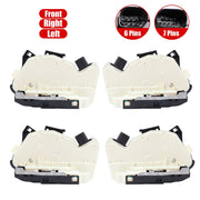 DURAFORCE 4Pcs Door Lock Actuator 7+6 Pins Front & Rear For Audi A1 Seat Ibiza Volkswagen