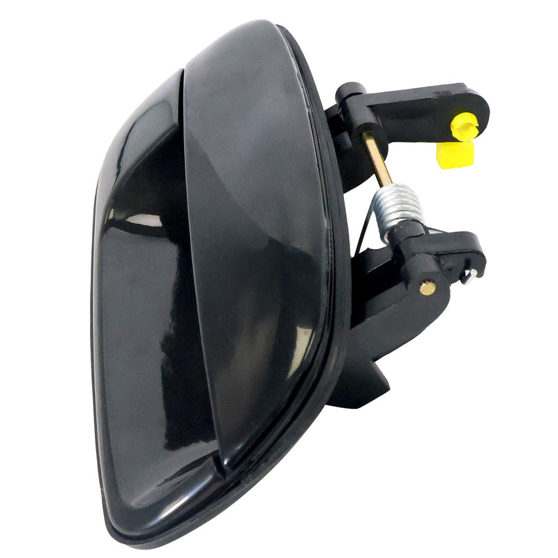 DURAFORCE Exterior Door Handle For 2001-2006 Hyundai Elantra Rear RH Smooth Black