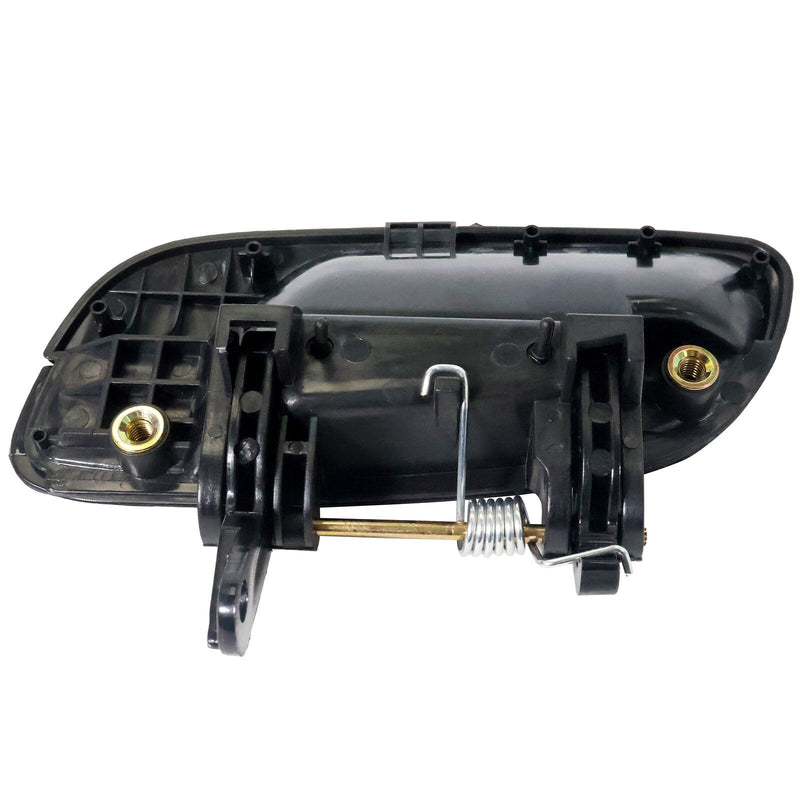 DURAFORCE Exterior Door Handle For 2001-2006 Hyundai Elantra Rear RH Smooth Black