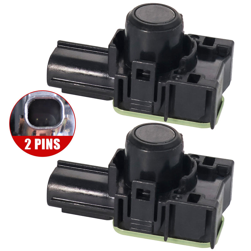 DURAFORCE For Mazda 5 6 CX-5 CX-9 13-23 GMK667UC 2 Pcs Black Bumper Reverse Parking Sensor