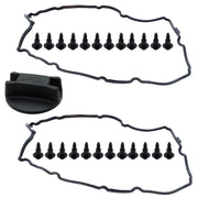 DURAFORCE New 2x LH & RH Valve Cover w/Gasket & Cap For 04-16 Nissan Armada Infiniti QX56