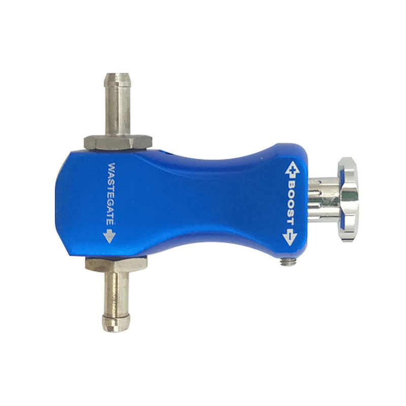 DURAFORCE Boost Controller MBC Valve Kit Smart Turbo Boost Tee Manual Turbo Blue Universal