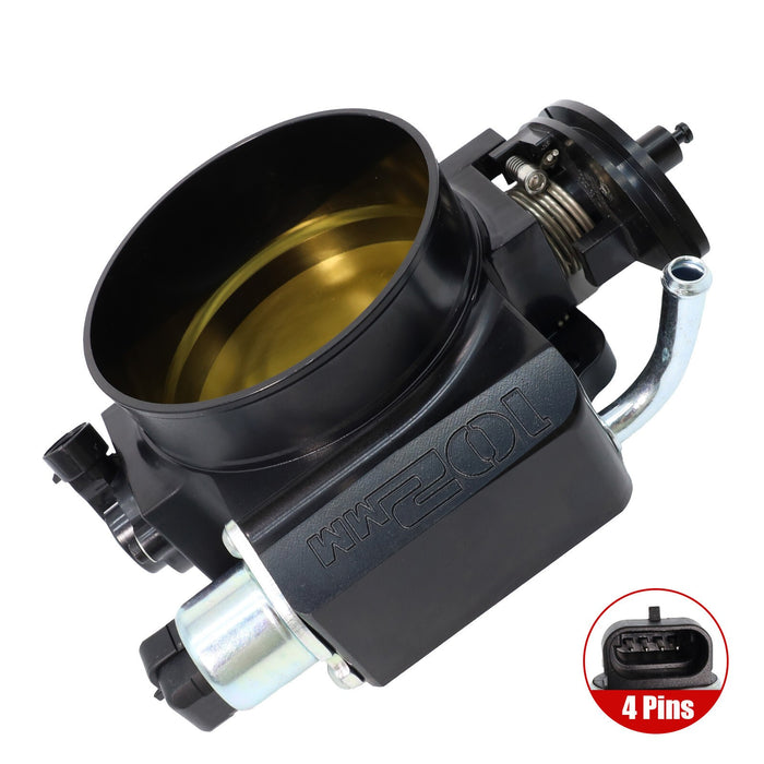 DURAFORCE 102MM Throttle Body Assembly with Throttle Position Sensor and IAC for LS1 LS