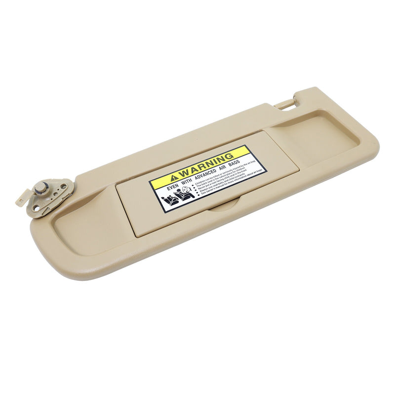 DURAFORCE Sun Visor Driver LH Side Beige 83280-SNA-A01ZE For 2006-2011 Honda Civic Sedan