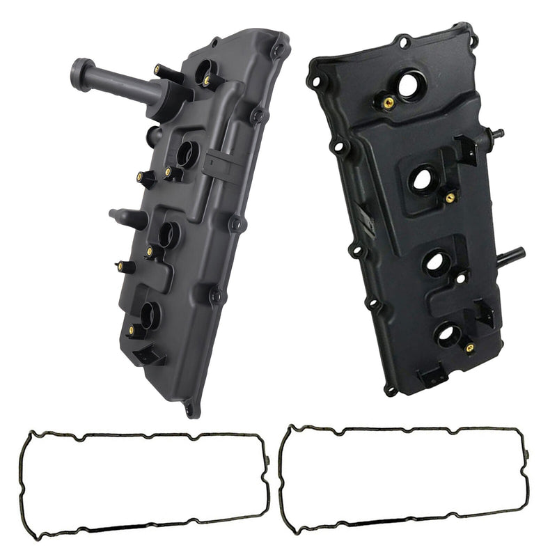 DURAFORCE 2Pcs Engine Valve Cover w/ Gasket LH& RH For 04-07 Infiniti QX56 Nissan Titan