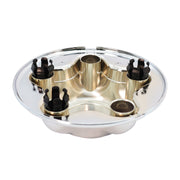DURAFORCE 4x For Ford F150 Expedition CHROME Wheel Center Hub Caps Rim Covers 5 Lug 7 3/4"