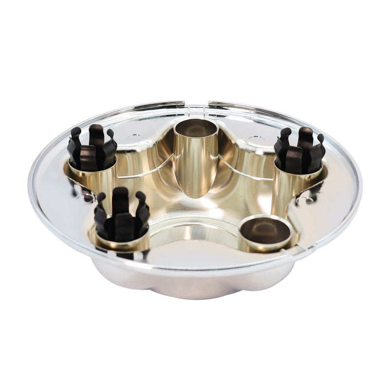 DURAFORCE 4x For Ford F150 Expedition CHROME Wheel Center Hub Caps Rim Covers 5 Lug 7 3/4"