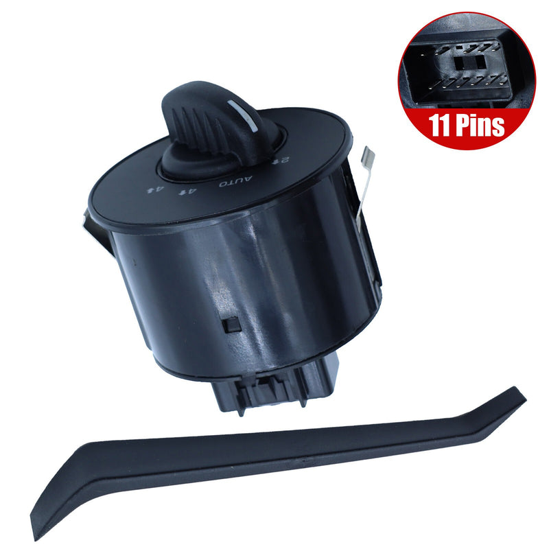 DURAFORCE 1X 4 Wheel Drive Selector Switch With Black Tool FWD53 For Chevy Trailblazer GMC