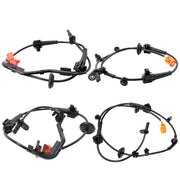 DURAFORCE 4X Front Rear ABS Wheel Speed Sensor Right & Left Side Fits 2007-2008 Honda Fit