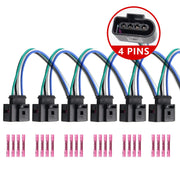 DURAFORCE For VW Audi 1J0973724 6x Ignition Coil Connector Harness Plug Wiring W/Terminals