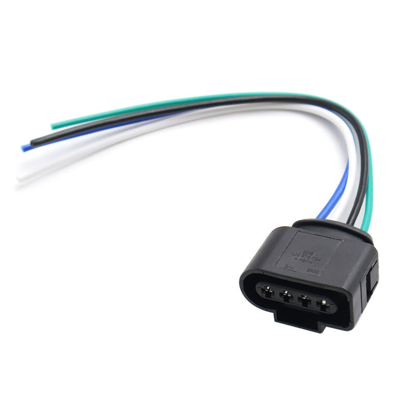 DURAFORCE For VW Audi 1J0973724 6x Ignition Coil Connector Harness Plug Wiring W/Terminals