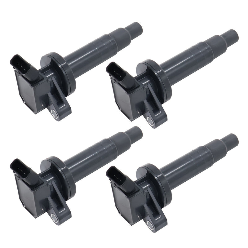 DURAFORCE 4x Ignition Coil 90919-02239 Fits 2000-2008 Toyota Corolla Celica Matrix 1.8L L4
