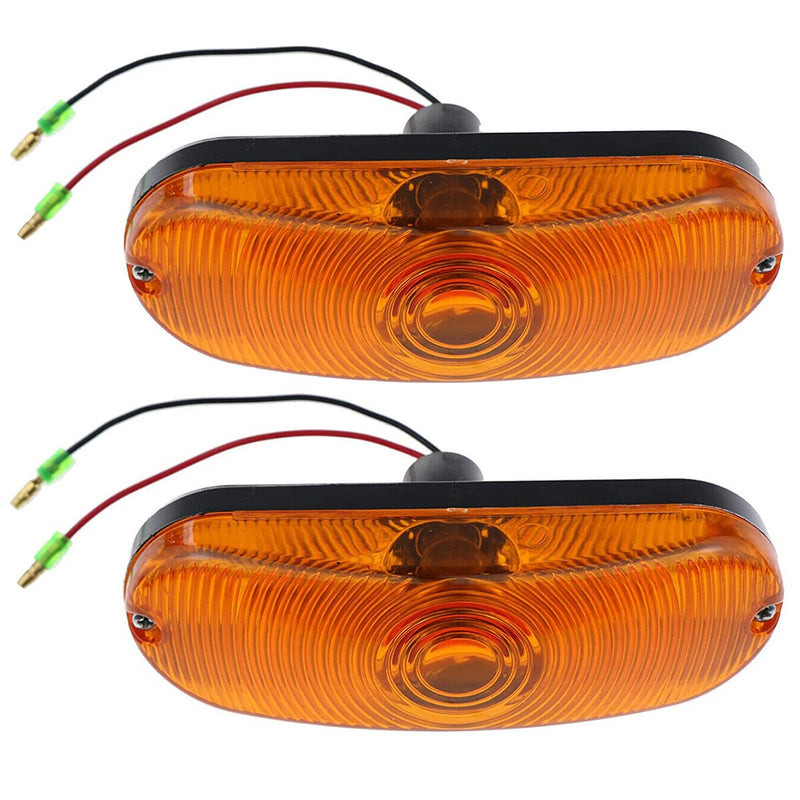 DURAFORCE 2X Turn Signal Lamp D135384 for Case 580K 580L 580M 580N 585G 586H 586G 588G