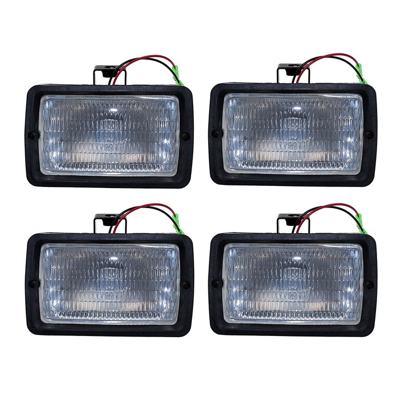 DURAFORCE 4Pcs Work Lamp 178345A1 398847A3 for CASE Loader 580K 590 650K 750K 850K 580M