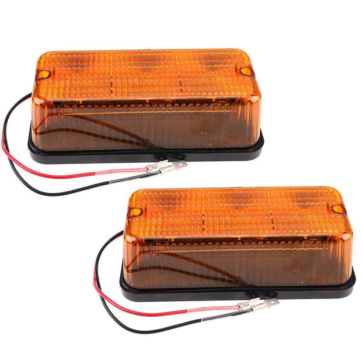 DURAFORCE 2X LED Amber Light 92185C1 92260C1 for CASE 7110 7120 7130 7230 8910 MX100 9282