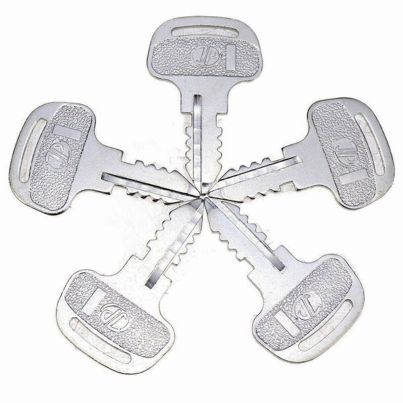 DURAFORCE 5 PCS Ignition Key 18510-63720 for Kubota Tractor M4900 M5700 M6800 M8200 M9000