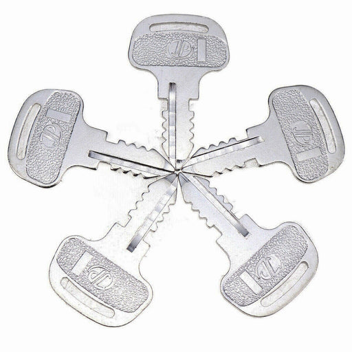 DURAFORCE 5 PCS Ignition Key 18510-63720 for Kubota Tractor M4900 M5700 M6800 M8200 M9000