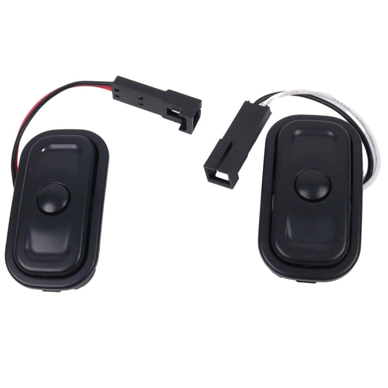 DURAFORCE L&R Steering Wheel Radio Control Switch 56046098AD 56046099AD for Jeep Dodge Ram