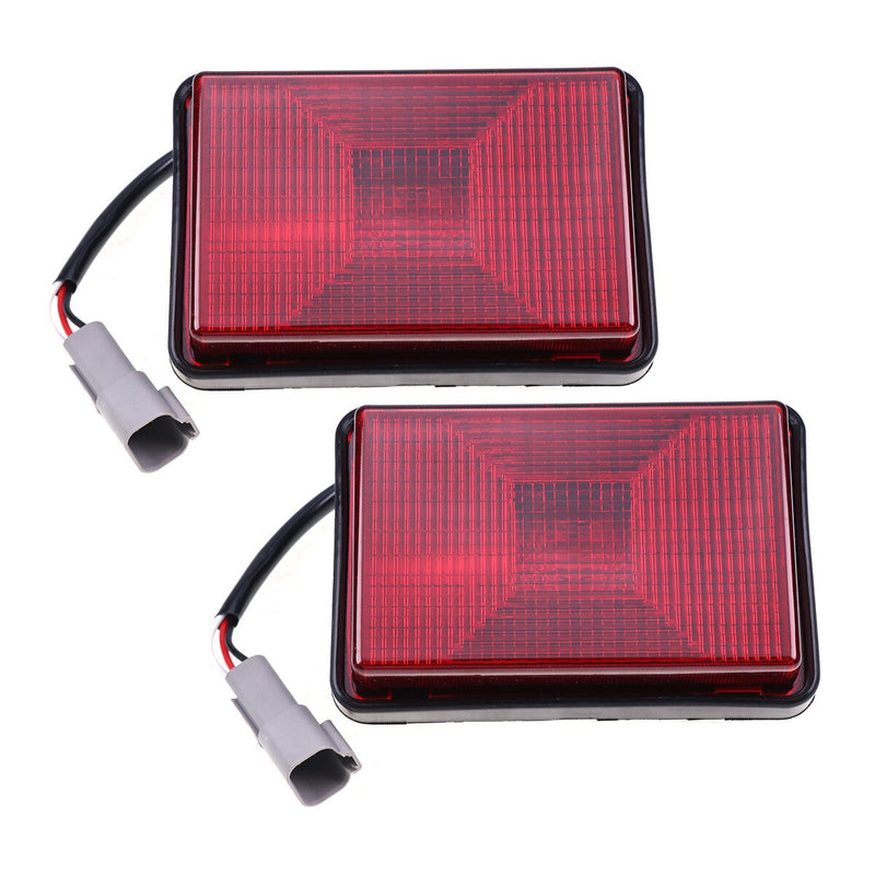 DURAFORCE 2Pcs Lamp Assembly 142-7503 for Caterpillar CAT 216 228 236 247 248 267 287 216B