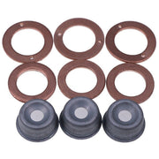 DURAFORCE 3X Cylinder Injector Seal Kit w/Heat Shield For Kubota D662 D7223 15221-94020