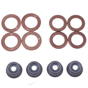 DURAFORCE 3X Cylinder Injector Seal Kit w/Heat Shield For Kubota D662 D7223 15221-94020