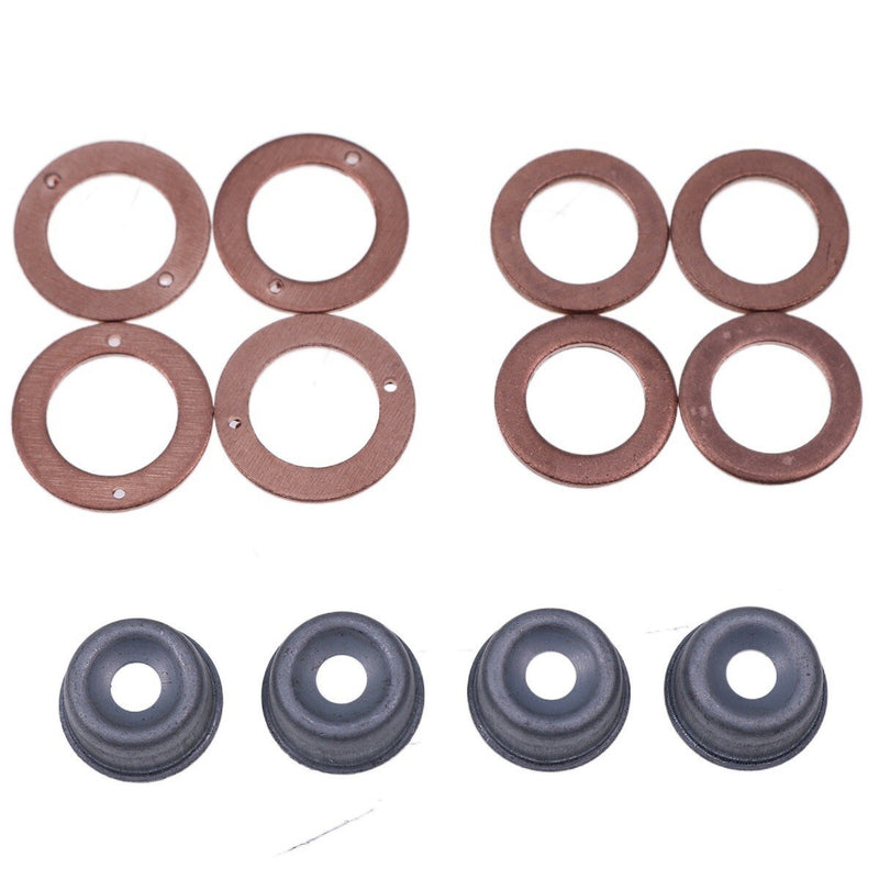 DURAFORCE 3X Cylinder Injector Seal Kit w/Heat Shield For Kubota D662 D7223 15221-94020