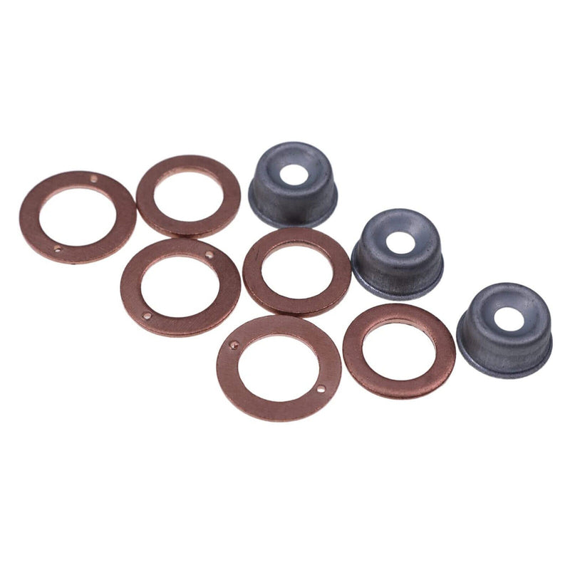 DURAFORCE 3X Cylinder Injector Seal Kit w/Heat Shield For Kubota D662 D7223 15221-94020