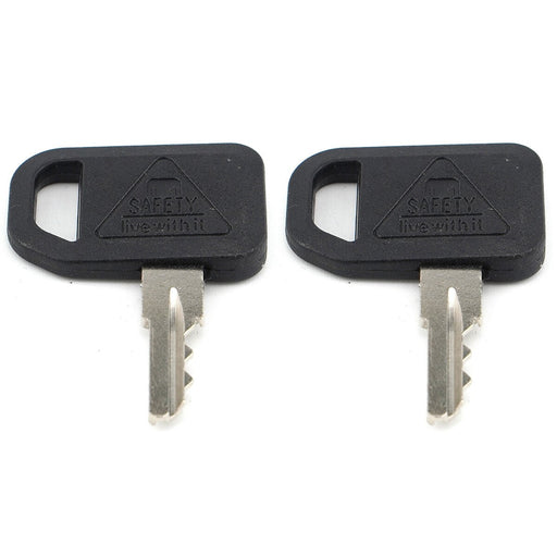 DURAFORCE 2 Pcs Ignition Keys AM131841 for John Deere 425 445 GT GX 325 335 345 355D GX85
