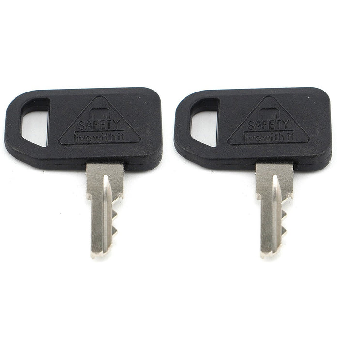 DURAFORCE 2 Pcs Ignition Keys AM131841 for John Deere 425 445 GT GX 325 335 345 355D GX85