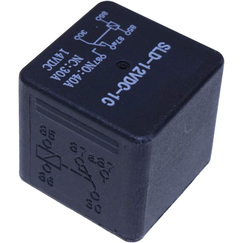 DURAFORCE 4X 12V 5-Terminal Relay RE68327 for John Deere 310E 410D 710D 335C 435C 437D