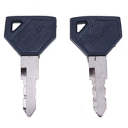DURAFORCE 2 Pcs Ignition Keys 198360-52160 for Yanmar Excavator Grader Dozer John Deere