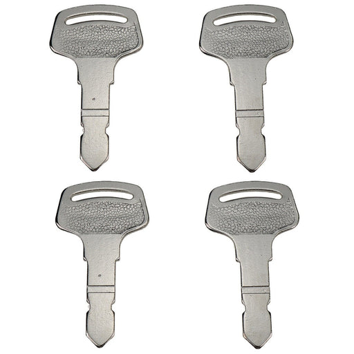 DURAFORCE 4 PCS Ignition Keys 15248-63700 for Kubota B Series Tractor Case & New Holland