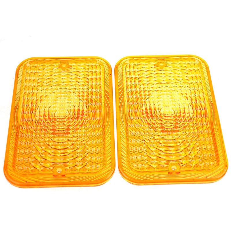 DURAFORCE 2X Amber Light Lens LVU18745 for John Deere 4024 4045 Tractor 2305 2520 3320