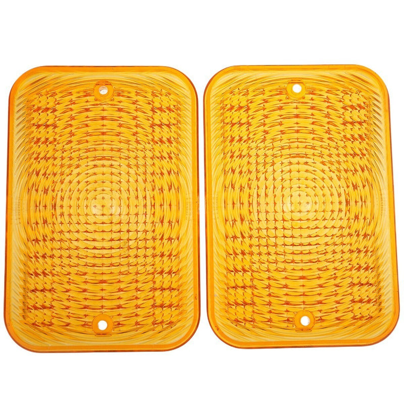 DURAFORCE 2X Amber Light Lens LVU18745 for John Deere 4024 4045 Tractor 2305 2520 3320