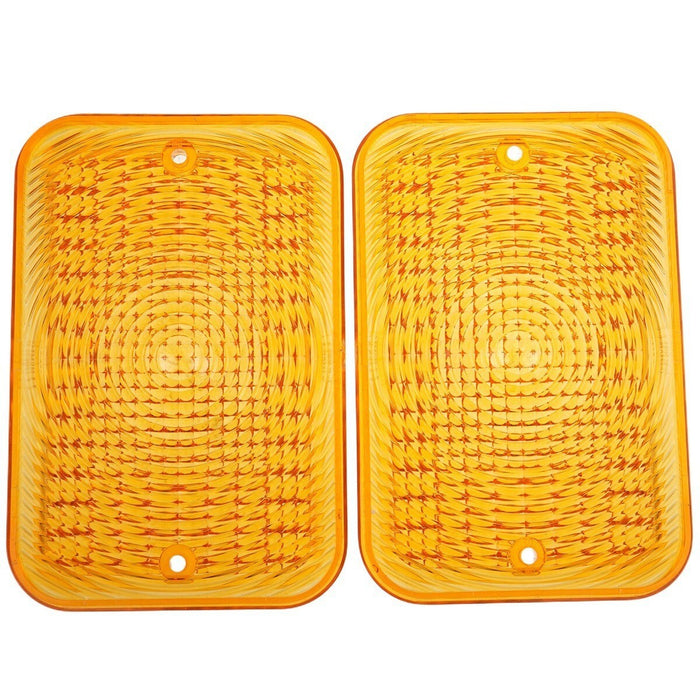 DURAFORCE 2X Amber Light Lens LVU18745 for John Deere 4024 4045 Tractor 2305 2520 3320