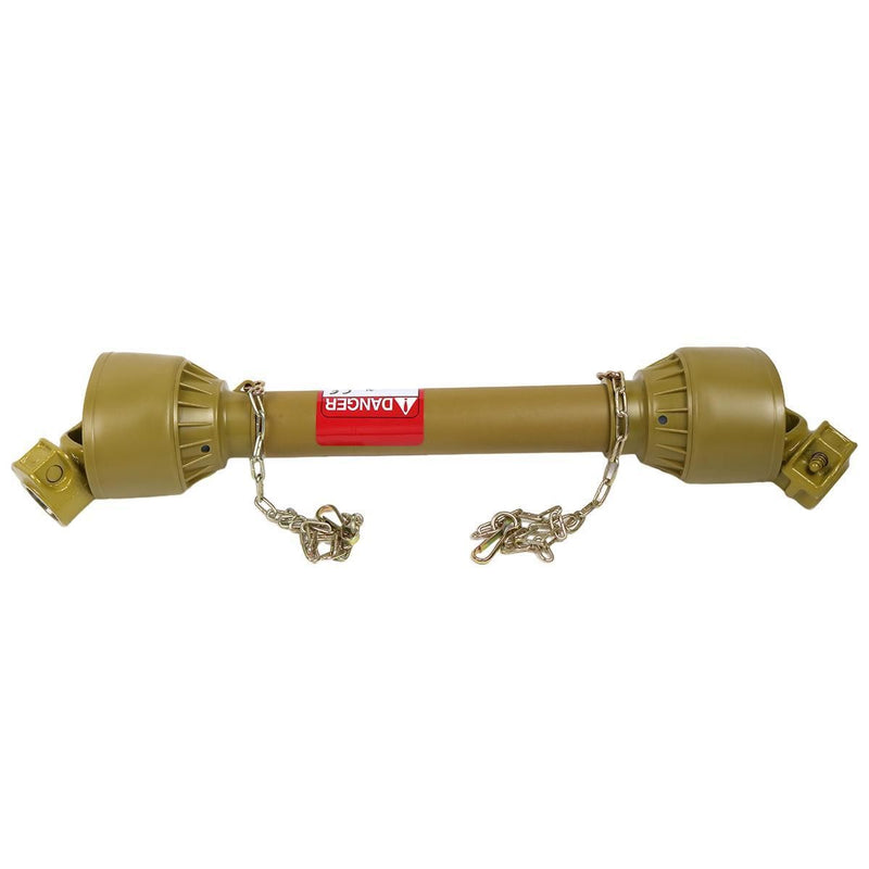 DURAFORCE PTO Shaft Driveshaft for 1-3/8" x 6 Spline Both Ends 26.8"-35.4" for Tractor